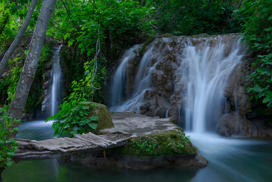 waterfall in deep forest © AMAR