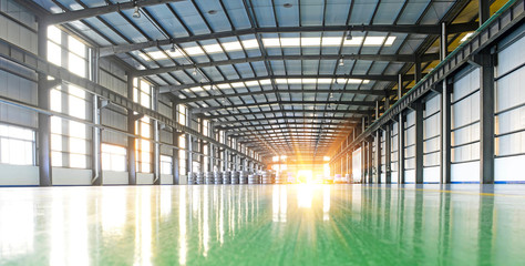 Cold rolled strip, in spacious workshop