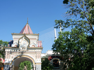 Russia Vladivostok arch of the crown prince