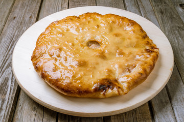 Ossetian pie with cabbage