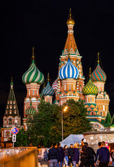 st basils cathedral on red square in moscow