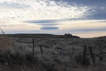 sunrise in mountains