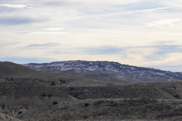view of mountains