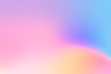 Fototapeta Colorful holographic gradient background design obraz