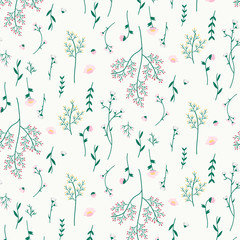 Floral patterned background