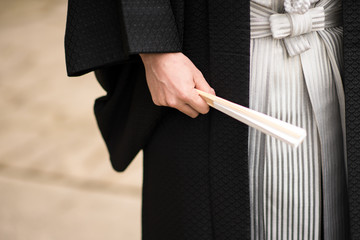 紋付　新郎