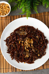  Fried Hokkien Mee flat lay view