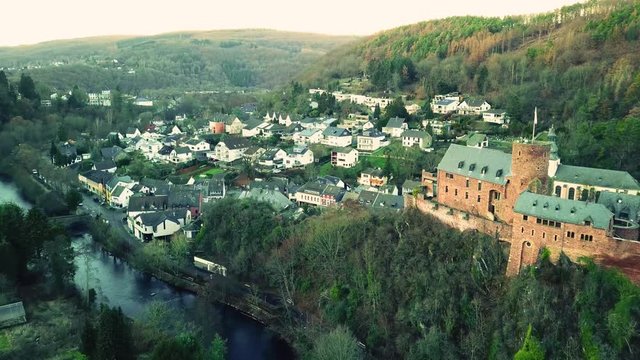 Small Village surroundet by Forest & Nature