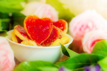 Dishes and cookies on special days