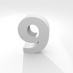 数字　文字　立体　アイコン 