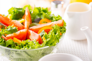 朝食~野菜サラダ