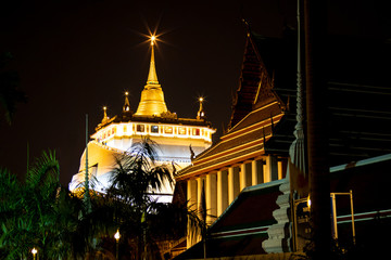 temple at night