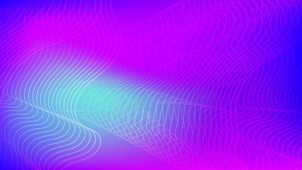 Obraz premium Color geometric gradient, futuristic background. The idea of modern wallpaper design, packaging. Bright color lines, abstract shapes, dots. Background in minimalist style.