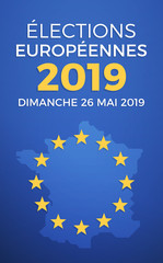 Obraz na płótnie Canvas Élections européennes 2019