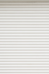 Obraz premium 白いシャッター扉