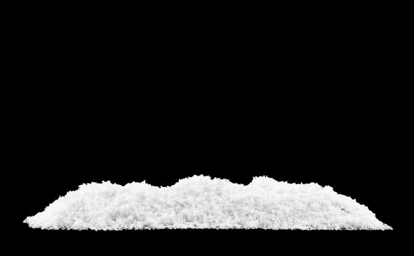 close up pile of cocaine in paper and vodka on black background, cocain on  black background Stock Photo