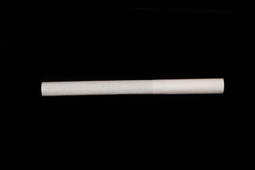 cigarette isolated on black background