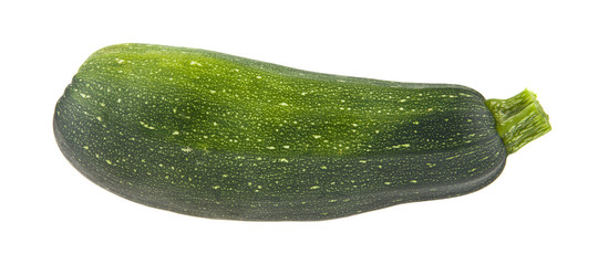 zucchini isolated on white background