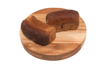 bread isolated on white background