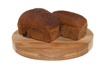 bread isolated on white background