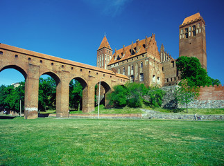 Fototapeta na wymiar Kwidzyn, teutonic castle, Poland