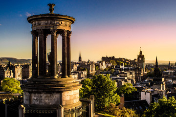 Fototapeta na wymiar Edinburgh Travel Spot