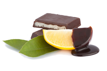lemon and chocolate