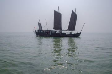 Obraz premium Scenery of Taihu fishing village, Suzhou, Jiangsu, China