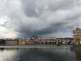 Fototapeta premium panorama of prague