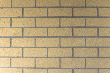 Close up brown  brick wall background.