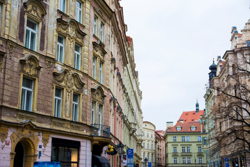 プラハの街並み