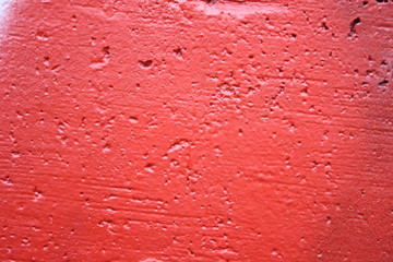 Vintage surface of old shabby wall with falling off plaster, beige-brown shades, background, texture