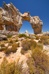 The Wolfsberg Arch in the Cederberg Wilderness in South Africa