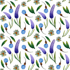 Watercolor floral illustration