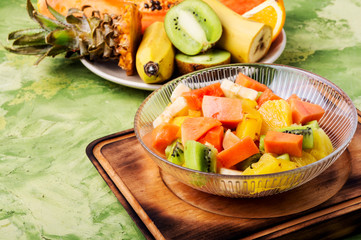 Fresh fruit salad