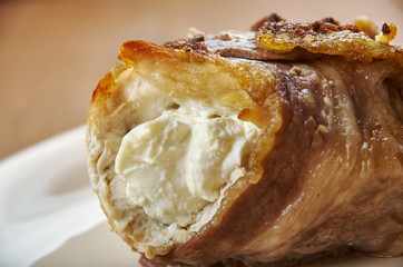 Bacon Wrapped Goat Cheese Stuffed Chicken Breasts