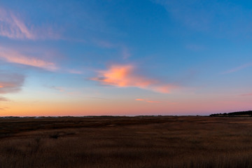 Sonnenuntergang an der Nordsee