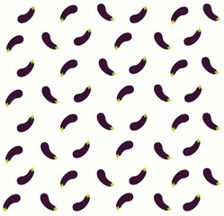 eggplant background pattern illustration