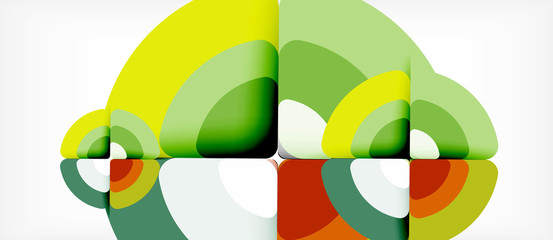 Circle abstract background