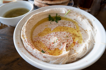 Hummus plate 