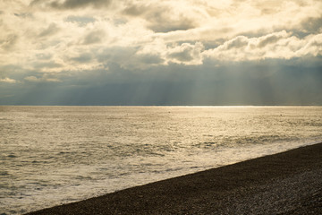 Beach and seascape background