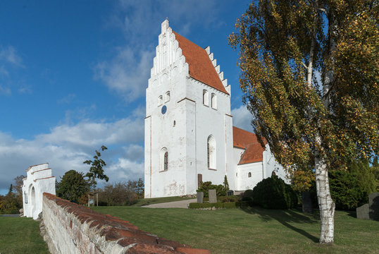 D&auml;nemark, Moen,Elmelund Kirche