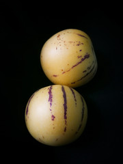 Fruit Ginseng Fruit under Dark Background