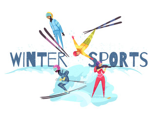 Winter Sports Concept