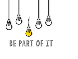 Be Part of It quotation - Be Part of It