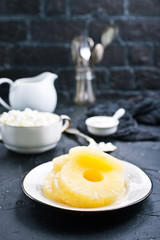 cottage with pineapple