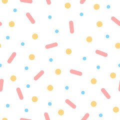 Abstract confetti pattern