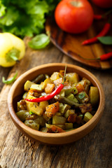 Homemade vegetable stew