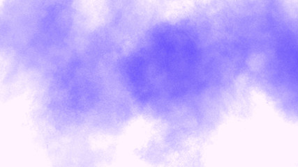 Abstract blue smoke on the white background. Art blue smoke brush