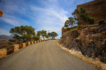 road in the mountains